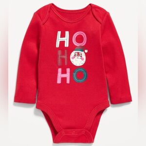 5/$20 | Old Navy Holiday Bodysuit (0-3M)